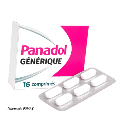 Boîte de Panadol Acétaminophène